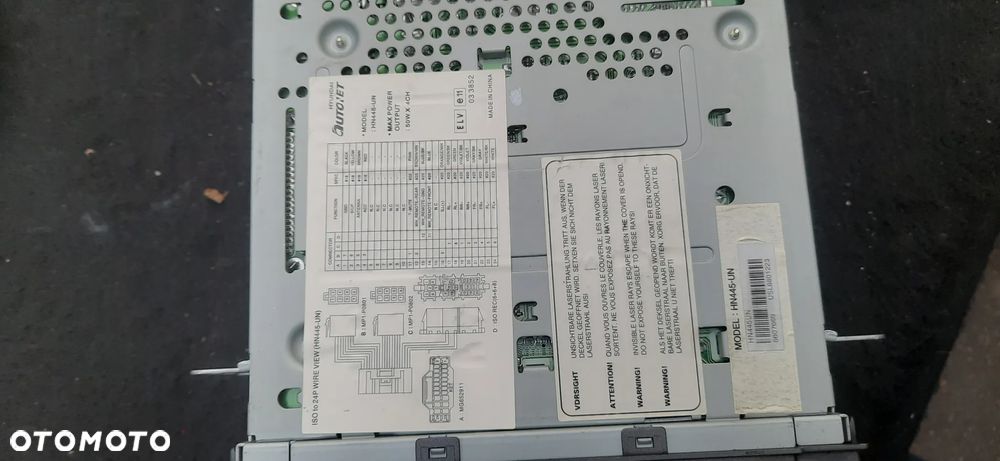 Radio Fabryczne model hn445-un KIA CARENS III Carens 3 2006-2012 - 6