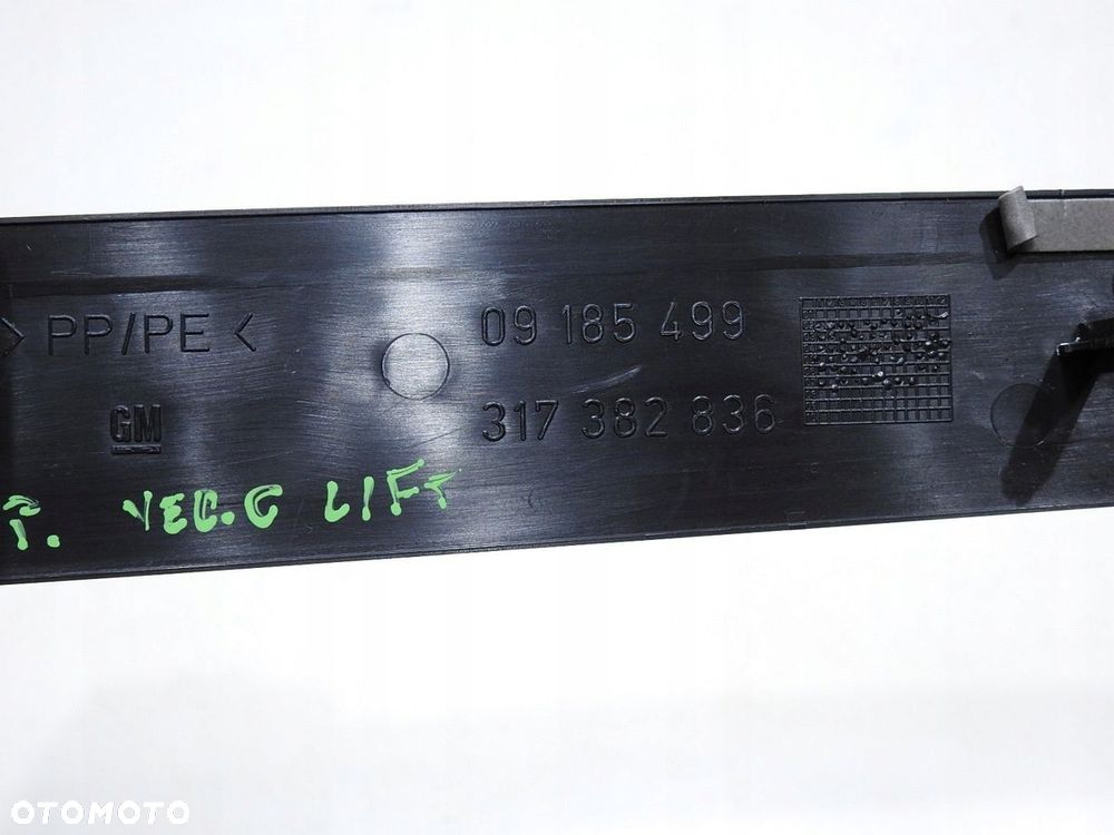 LISTWA SŁUPKA LEWA OPEL VECTRA C 09185499 - 6