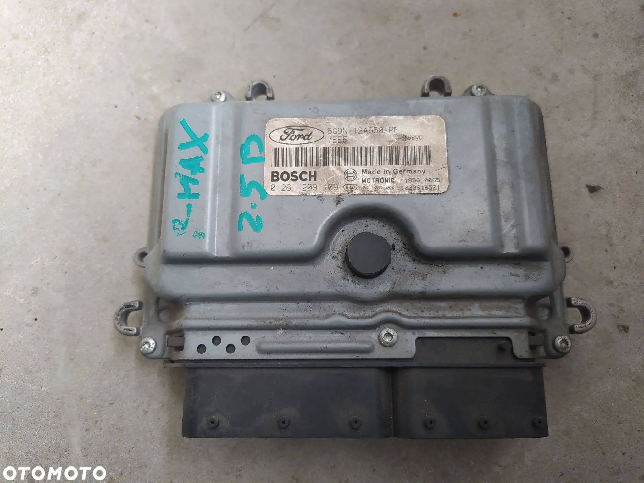 STEROWNIK SILNIKA 2.5T 6G9N-12A650-PF S-MAX MONDEO MK4 GALAXY RADOM - 1