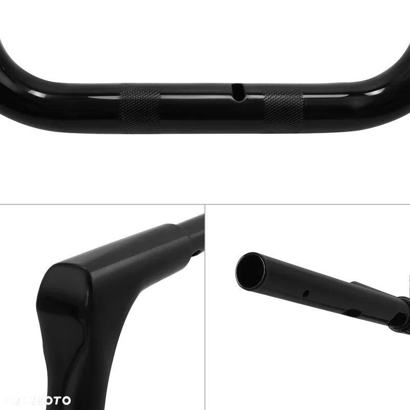 Kierownica Ape Hanger 10″  Czarne Harley Road Glide - 6