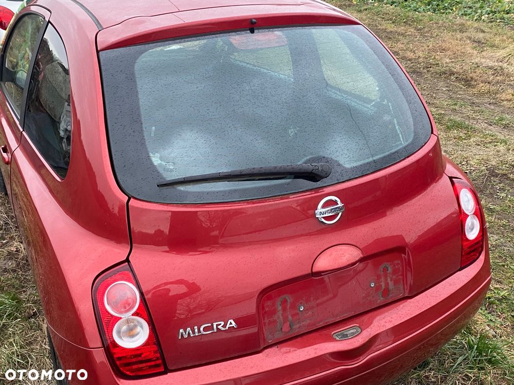 Nissan Micra k12 lift Klapa tył tylna A32G IDEALNA - 1