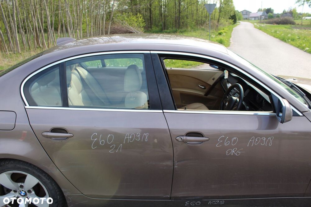 LISTWY OZDOBNE DRZWI CHROM LINE BMW 5 E60 KOMPLET - 4