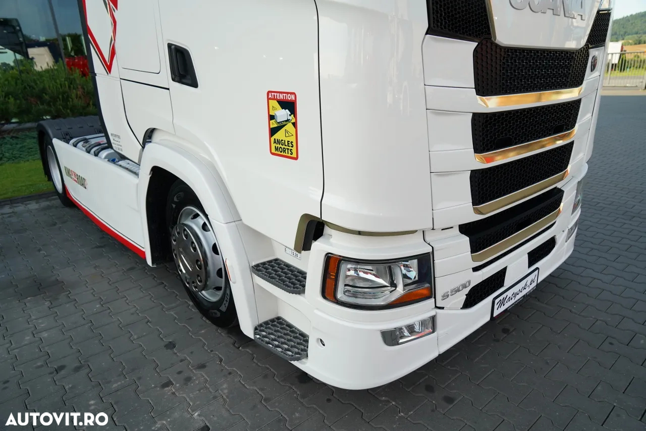Scania S 500 / MEGA / RETARDER / PLATĂ JOSĂ / CONTRACT DE SERVICE POST-SERVICE / IMPORTAT - 9