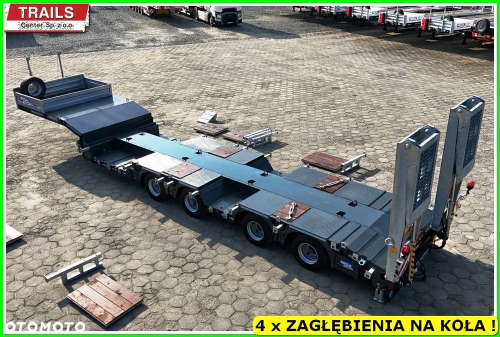 Inny Niskopodłogowa DMC 66,0 T, zagłebienia na koła, NAJAZDY HYDRAULICZNE. !!! - 3