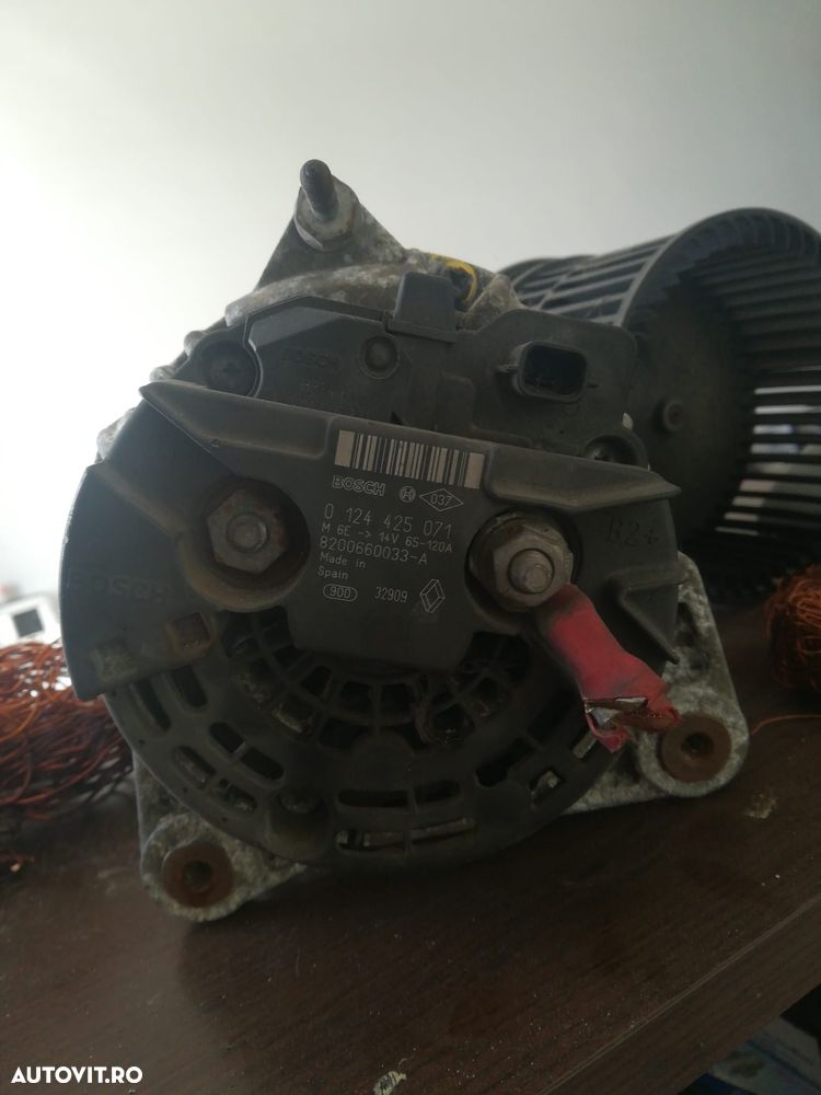 Alternator, cod 0124425071, Renault Clio 3, 1.5 DCI, K9K766 - 1