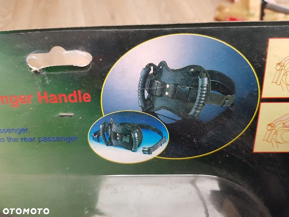 Uchwyt pas bezpieczeństwa uchwyt dla pasażera na motocykl quad - 5