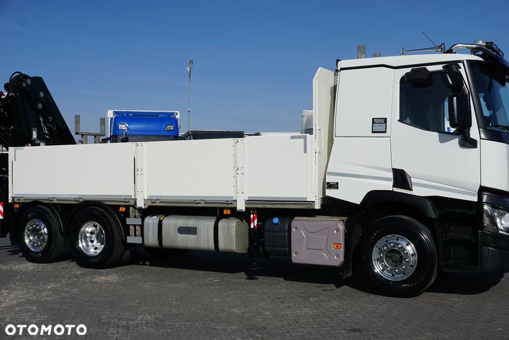 Renault T 380 / 6 X 2 / SKRZYNIOWY + HDS / HIAB 302 E-5 / PILOT / OŚ SKRĘTNA - 16