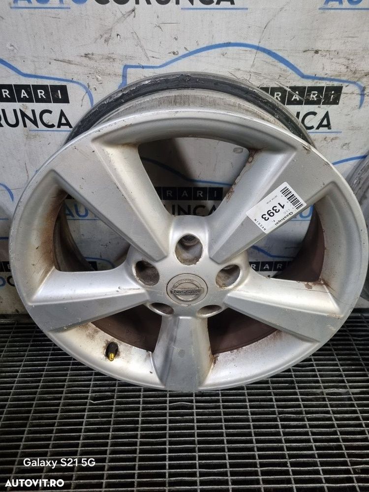 Jante aliaj Nissan Qashqai 2007 - 2010 (1393) R17 Et 55 5*115 - 2