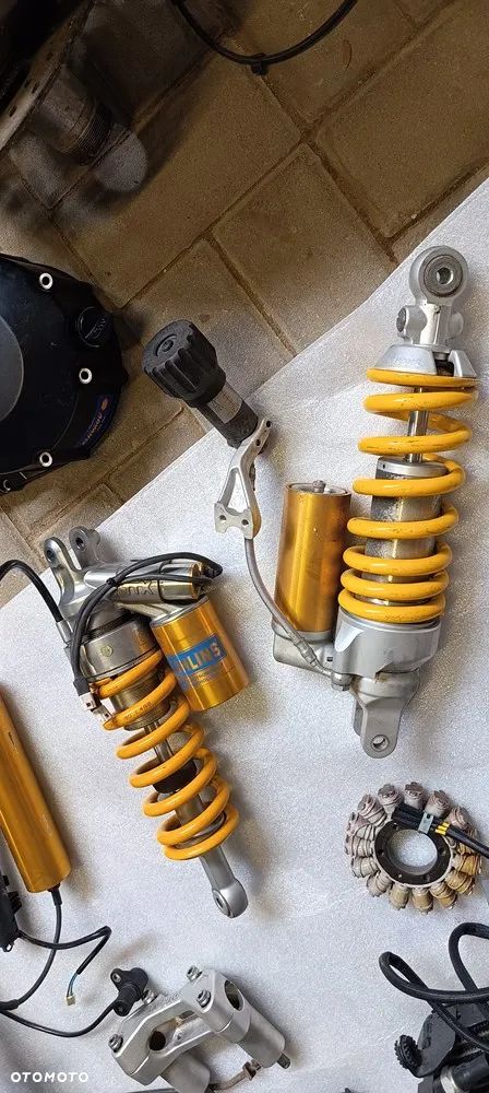 DUCATI MULTISTRADA 1200 Lagi Zawieszenie OHLINSPÓŁKA CHŁODNICA KIEROWNICA OSŁONA WAHACZ SET - 18