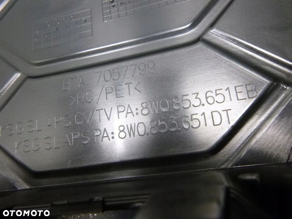 AUDI A4 B9 S-LINE LIFT GRILL ATRAPA CHŁODNICY PDC ORYGINAŁ - 21
