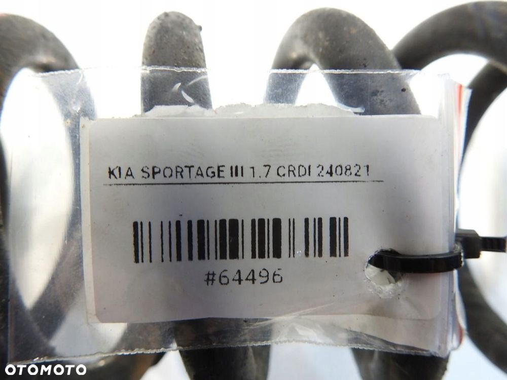 SPRĘŻYNA SPRĘŻYNY TYŁ KIA SPORTAGE III 1.7 CRDI - 4