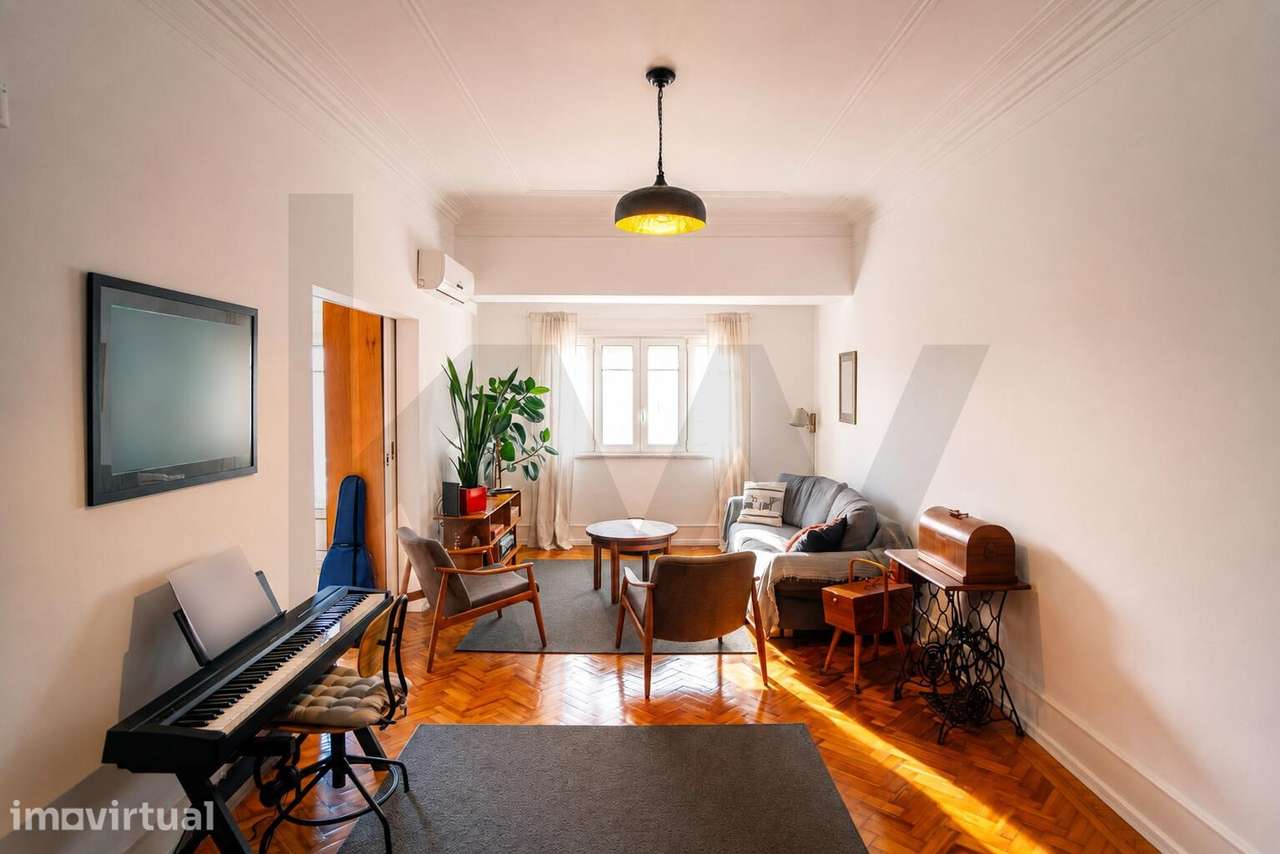 T4 de charme com 153 m2 e logradouro privativo | Arroios, Lisboa - Grande imagem: 2/30