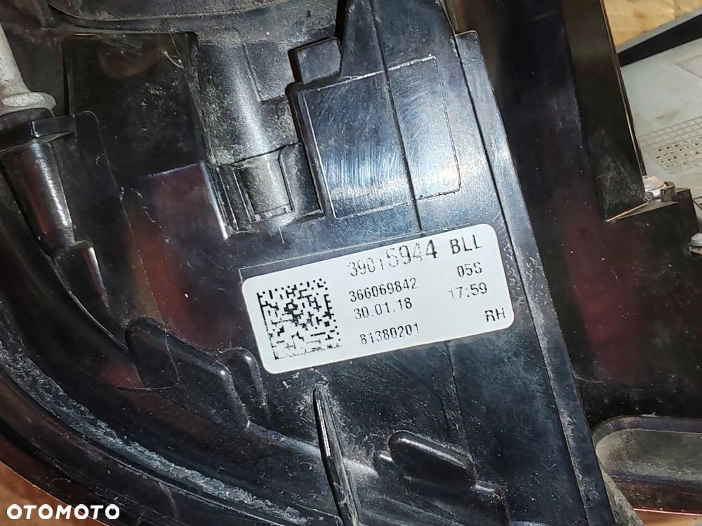 Lampa prawa tył tylna led 39015944 HB OPEL Astra K 15-21 - 3