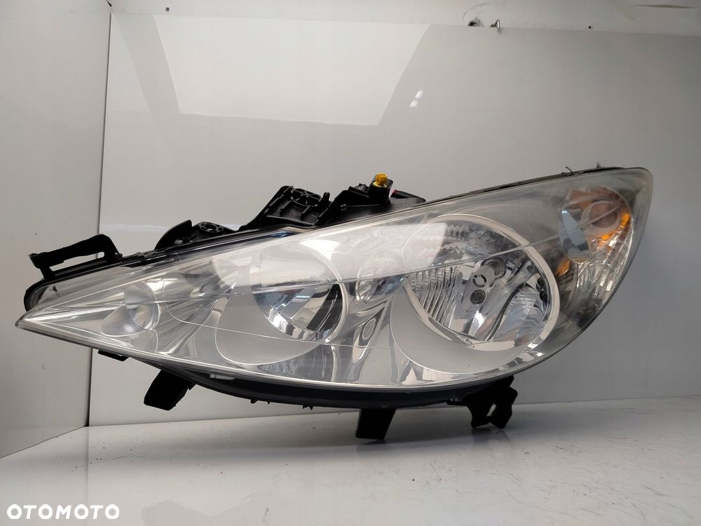 peugeot 207 reflektor lampa lewy przód lewa przednia - 1