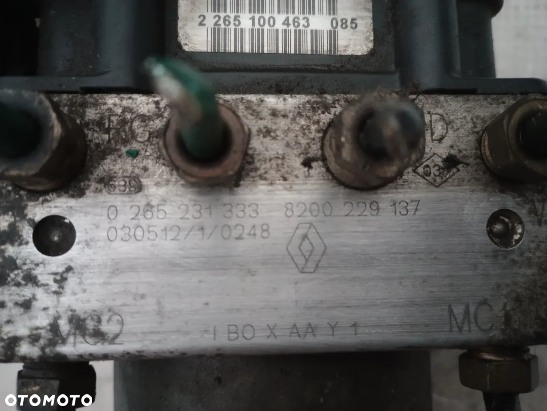 Pompa ABS Renault Clio II 0265231333   8200229137 - 3