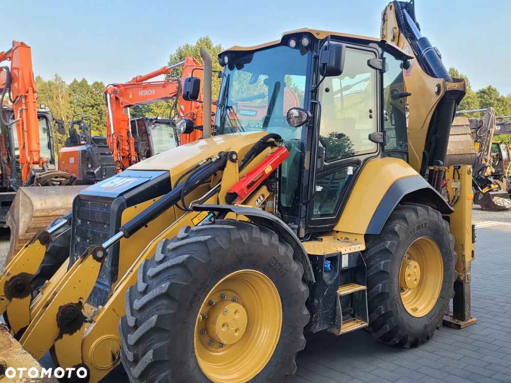 Caterpillar 444 / NOWY MODEL / 2021 rok / POWERTILT / 3 łyżki / jak 4CX / - 7