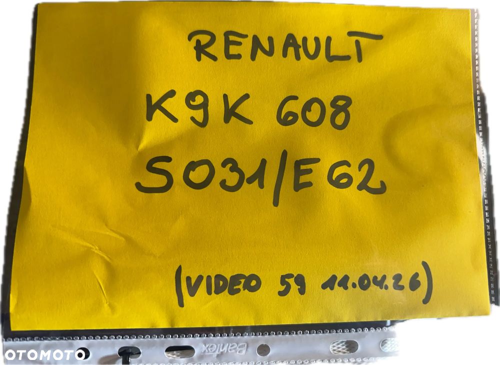 Renault/Dacia/Nissan K9K608 1.5 diesel silnik kompletny z pełnym osprzętem gotowy do montażu VIDEO PRACY SILNIKA - WHATSAPP LUB LINK W OPISIE - 6