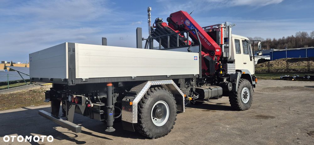 MAN LE 4x4 + nowy żuraw crane HDS HMF 3220-K5 RCS - 8