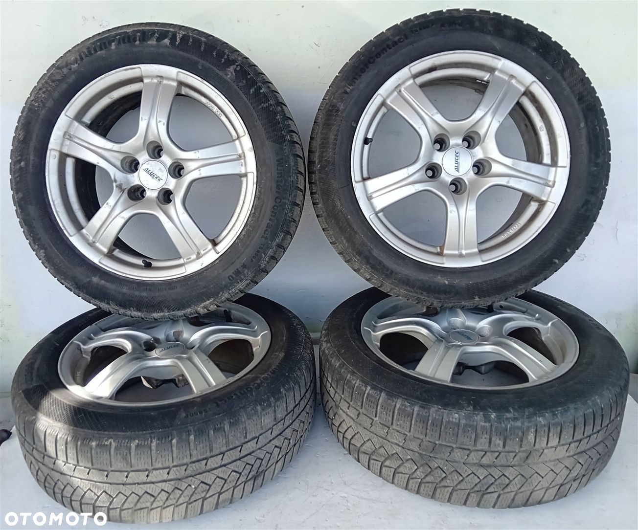 KOŁA ALUFELGI OPONY WINTERCONTACT CITROEN C5 III X7 5x108 225/55R17 17 - 1