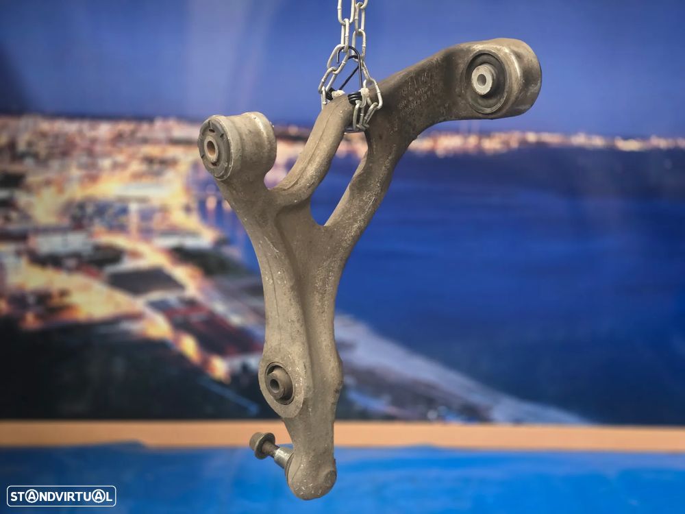 Braço  de suspensão triângulo frente esquerdo original Audi Q7 4L  2006+ - 3