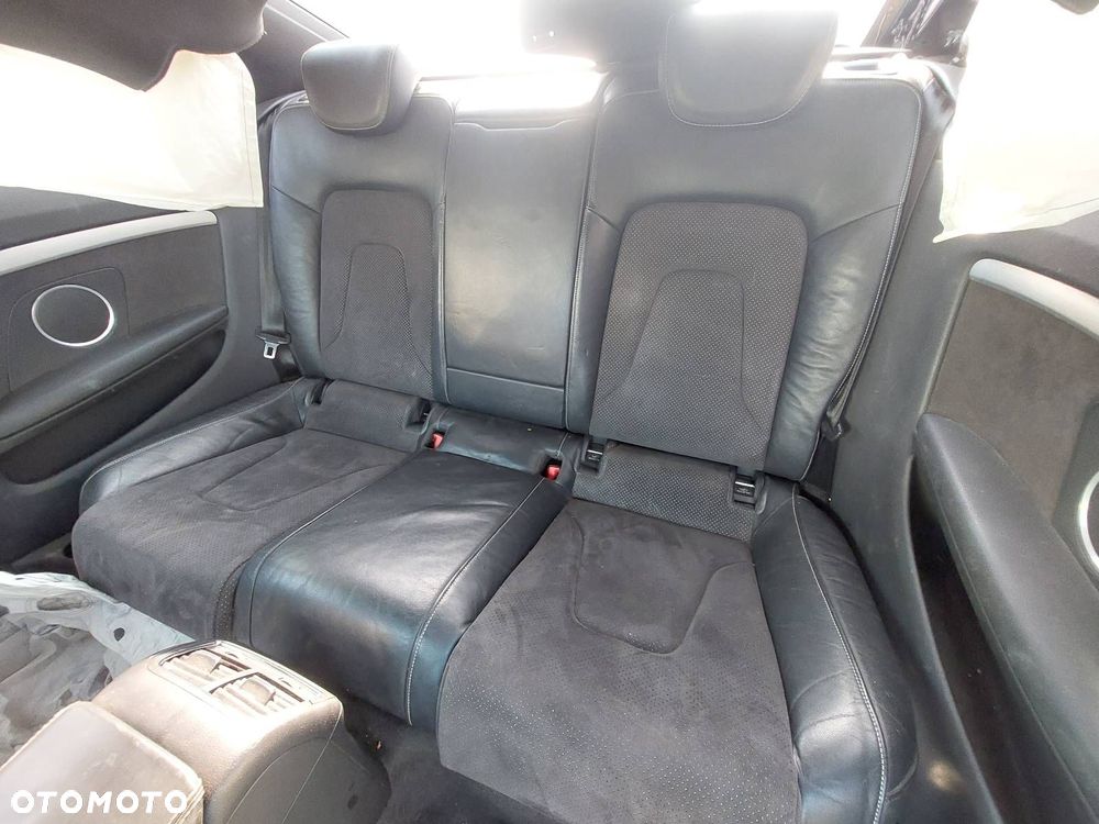 FOTELE KOMPLET LEWY PRAWY KANAPA TYŁ + BOCZKI AUDI A5 8T SLINE - 3