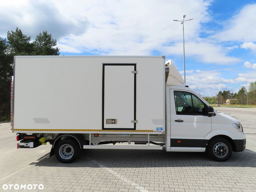 Volkswagen Crafter 50 BiTDI 2.0 177 KM Mroźnia -29 st.C + Winda Załadowcza DHOLLANDIA 750 Kg UDŹWIG, Grube Ściany Chłodnia Boczne Drzwi IGLOOCAR Rozstaw Osi 4490 mm, DMC 3500 Kg, Kat. Prawa Jazdy B, Tylne Koła Bliźniacze WZMACNIANY, Tempomat, Asystent Jazdy Stan Wizualny I Techniczny NOWY Tak Jak Z Taśmy Produkcyjnej Gotowy Dostępny OKAZJA POLECAM - 3