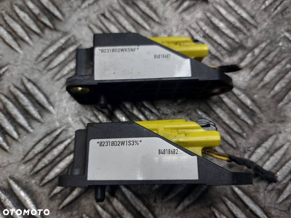 CZUJNIK UDERZENIOWY 2 SZTUKI VOLKSWAGEN PASSAT B5 FL 6Q0909606 - 1