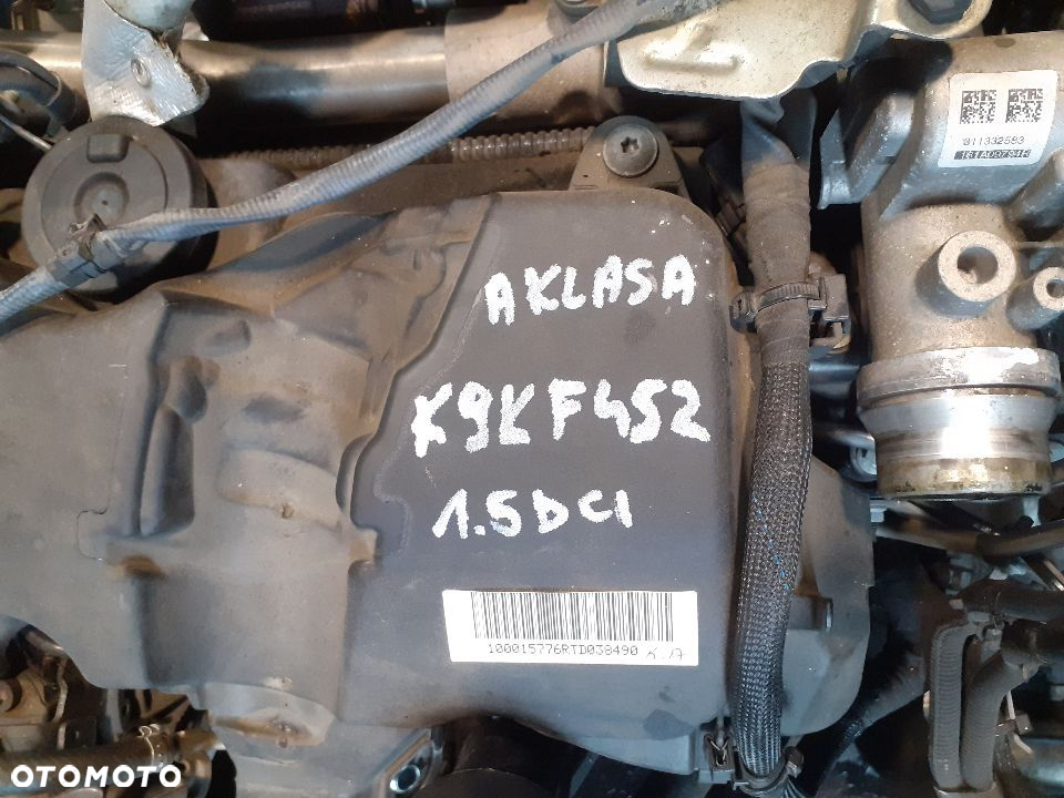 Silnik Mercedes A-KLASA W176 1.5 dci , cdi !! K9KF452 z układem wtryskowym ! - 3