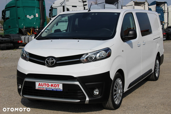 Toyota PROACE 2.0 *150 KM*/Long 6-miejsc /Doka/ Brygadówka/*GPS*/**SERWIS**/ IDEALNY STAN /