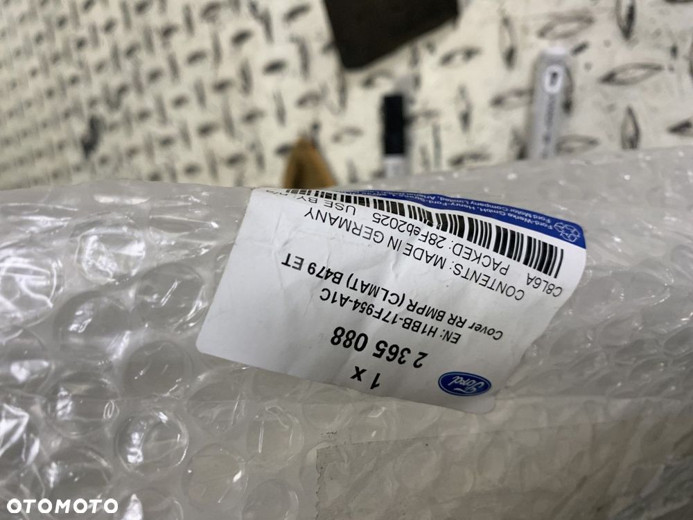 FABRYCZNIE NOWY ORYGINALNY SPOILER DYFUZOR ZDERZAKA TYLNY TYŁ FORD FIESTA  MK8 VIII 8 17-25 - 8