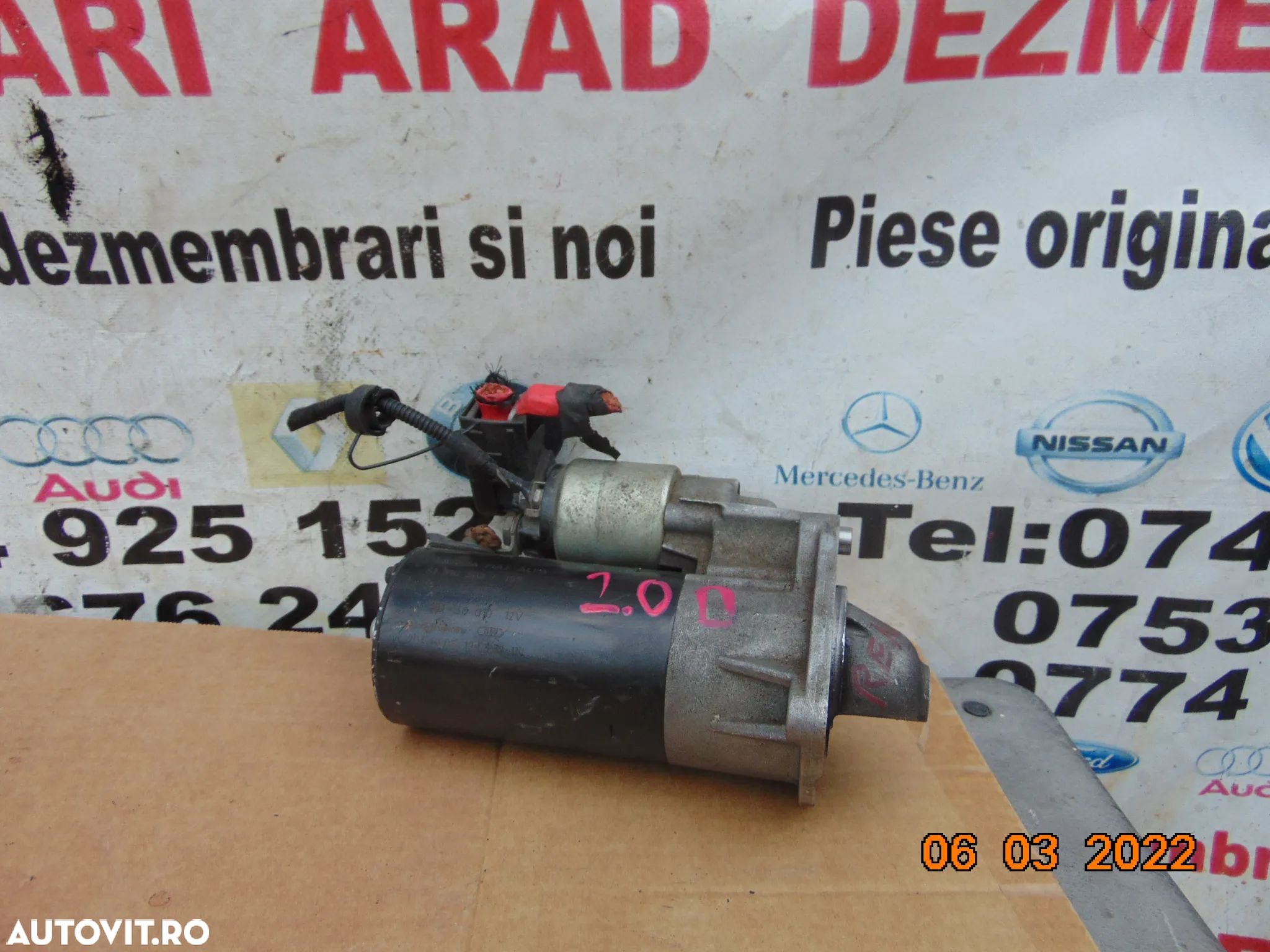 Electromotor Jeep renegade 1.6 alfa romeo 1.6 lancia 1.6diesel fiat 500 500x giulietta doblo - 1