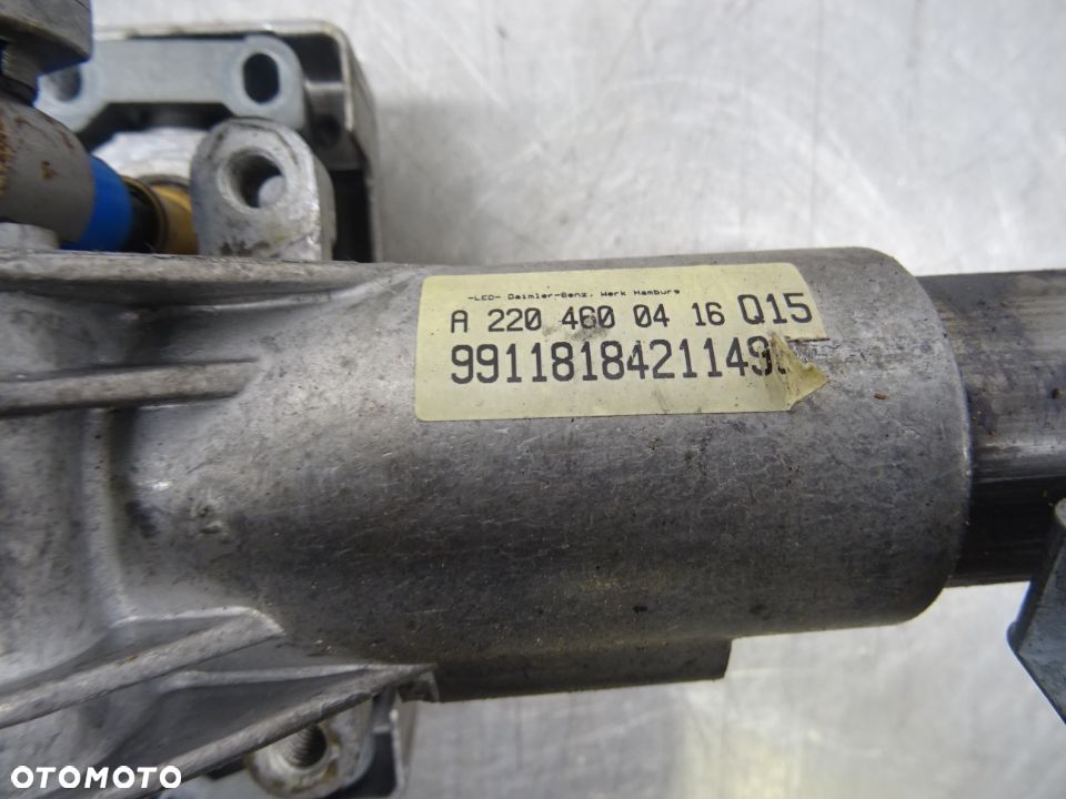 MERCEDES W220 98-01 3.2B KOLUMNA KIEROWNICZA A2204620120 / A2204600416 - 4