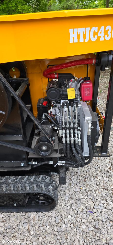 Inny HTJC430 Minikruszarka nowa kruszarka szczękowa samojezdna do gruzu betonu kamienia - 8