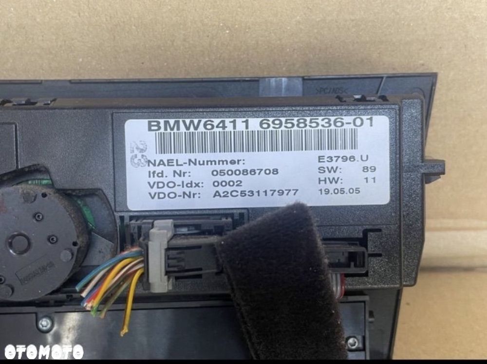 6958536 Panel nawiewu klimatyzacji bmw 3 e90 e91 - 3