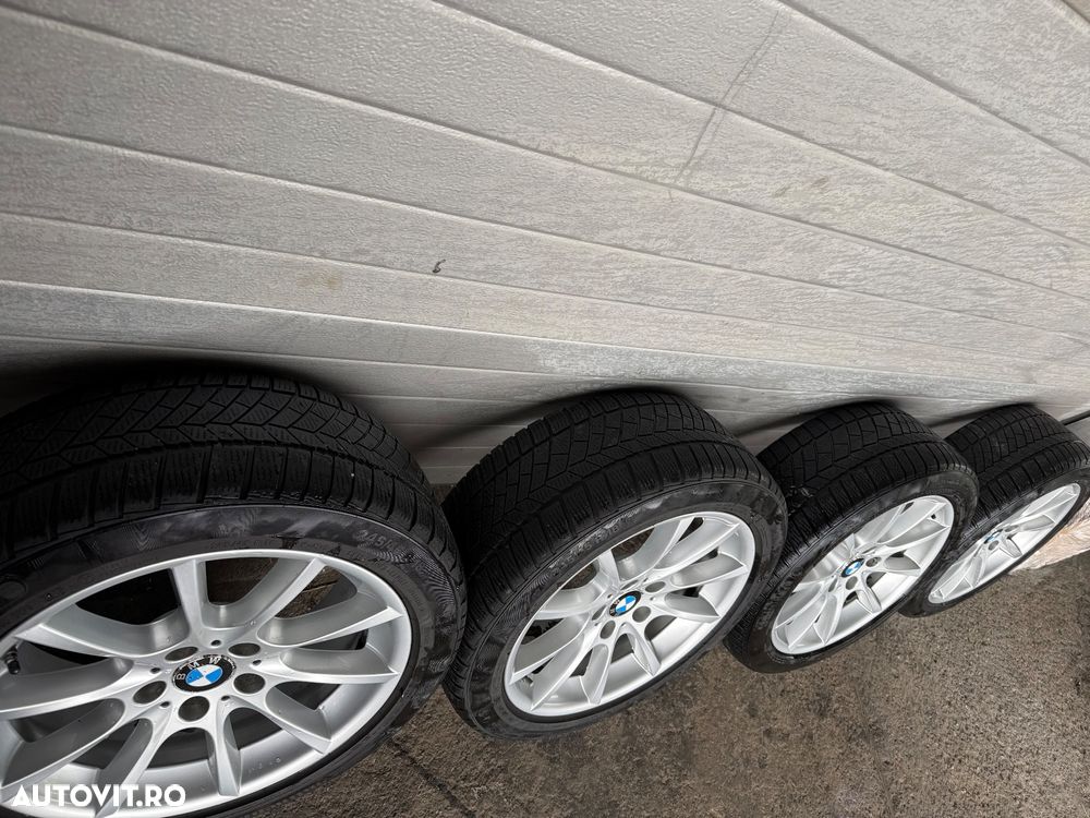 Set Jante Originale BMW pe 18" (Style 328) cu Senzori Presiune - F10, F11, F30, F31 -Rotile sunt in stare tehnica optima - 16