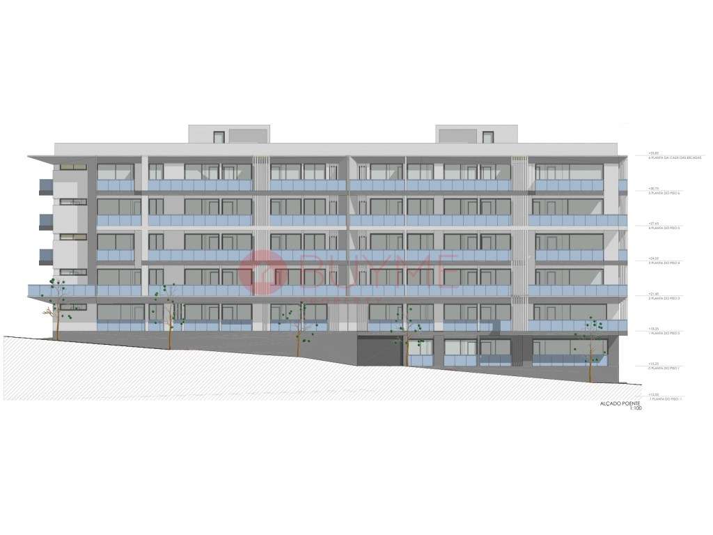 Terreno Urbano com Projeto Aprovado para 46 Apartamentos em Quarteira - Grande imagem: 5/10