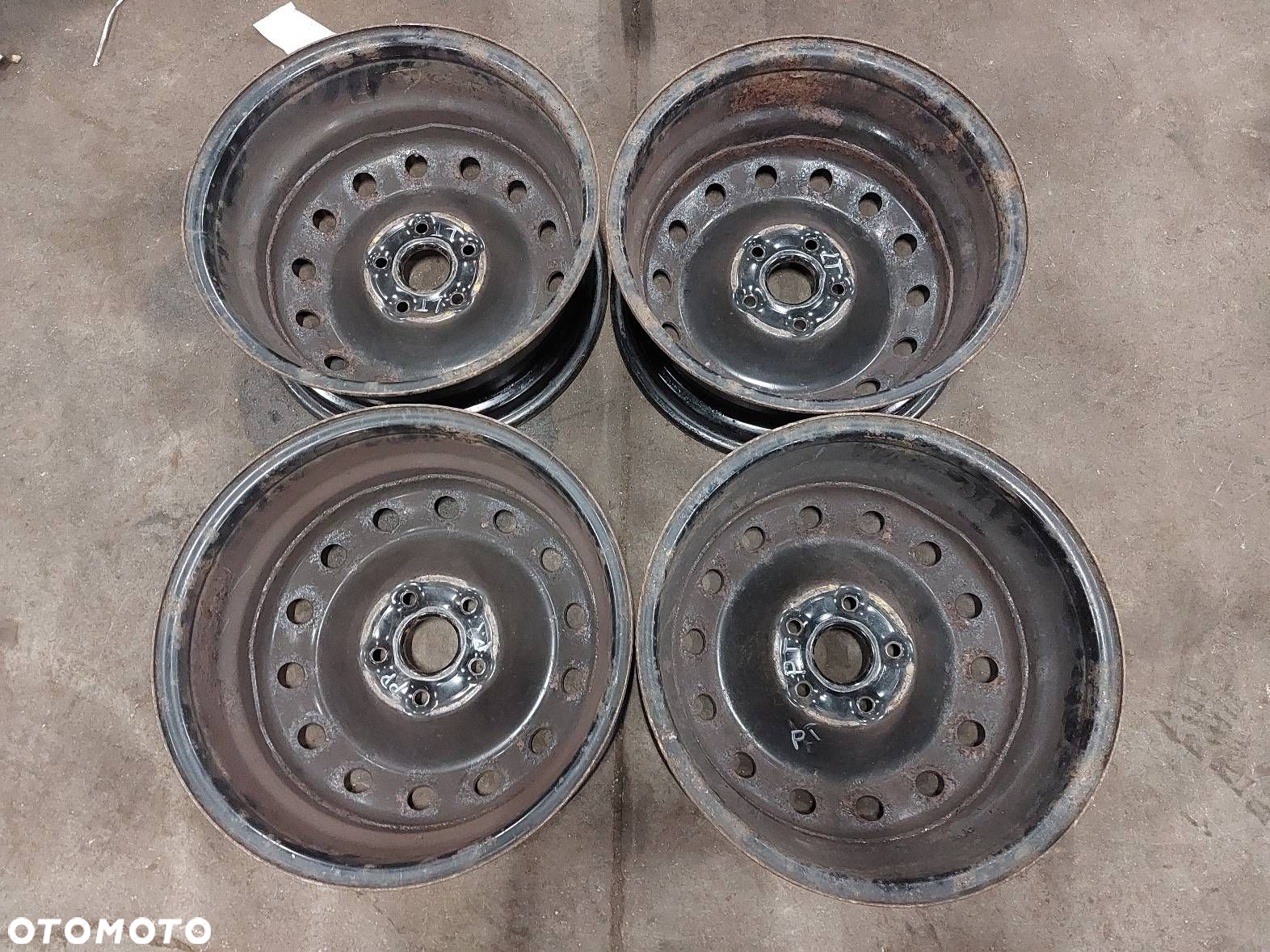 FELGA STALOWA 4 SZT 5x112 6,5Jx16 FI57,1 AUDI VOLKSWAGEN SEAT SKODA - 4