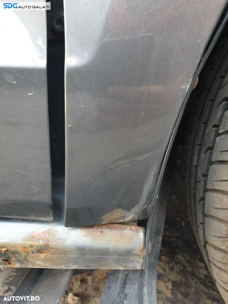 Aripa Dreapta Fata cu DEFECT Volkswagen Polo 6R 2009 - 2016 Culoare LD7R [1455] - 5