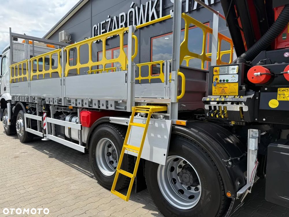 Mercedes-Benz Arocs Actros 3236 // E6 // 8x4 // Palfinger PK48002 z radiem // energetyka budowlanka skrzynia kran crane żuraw dzwig - 27