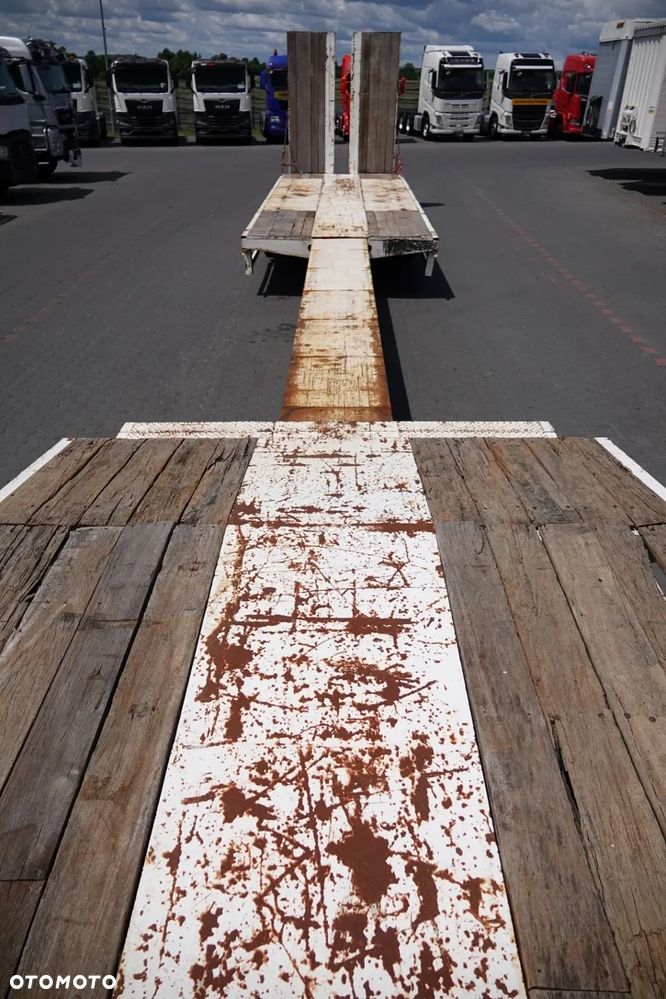 Faymonville NISKOPODWOZIE / STN-3A / ROZCIĄGANA / LAWETA / 19 M / NAJAZDY HYDRAULICZNE / SPROWADZONA - 19