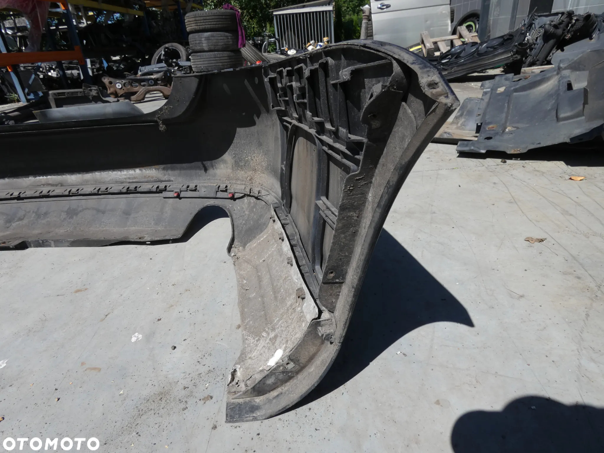 VW GOLF VI 6 KOMBI L041 ZDERZAK TYŁ TYLNY CZARNY L041 GORLICE - 14