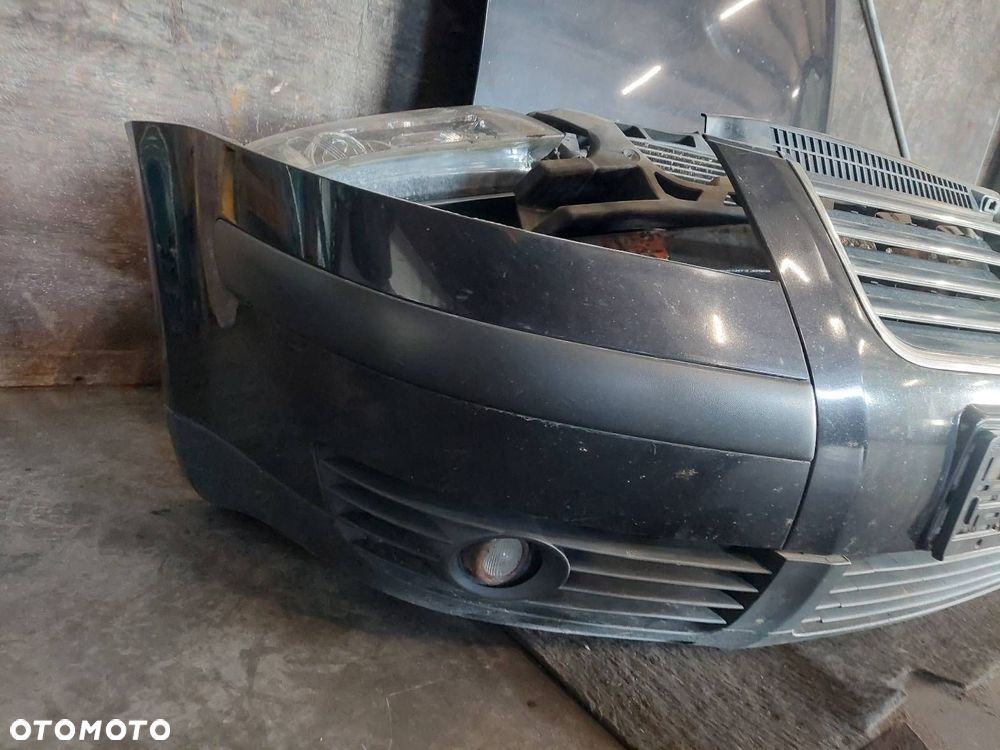 KOMPLETNY PRZÓD MASKA ZDERZAK LAMPA BŁOTNIK VW PASSAT B5 FL LC9Z - 8