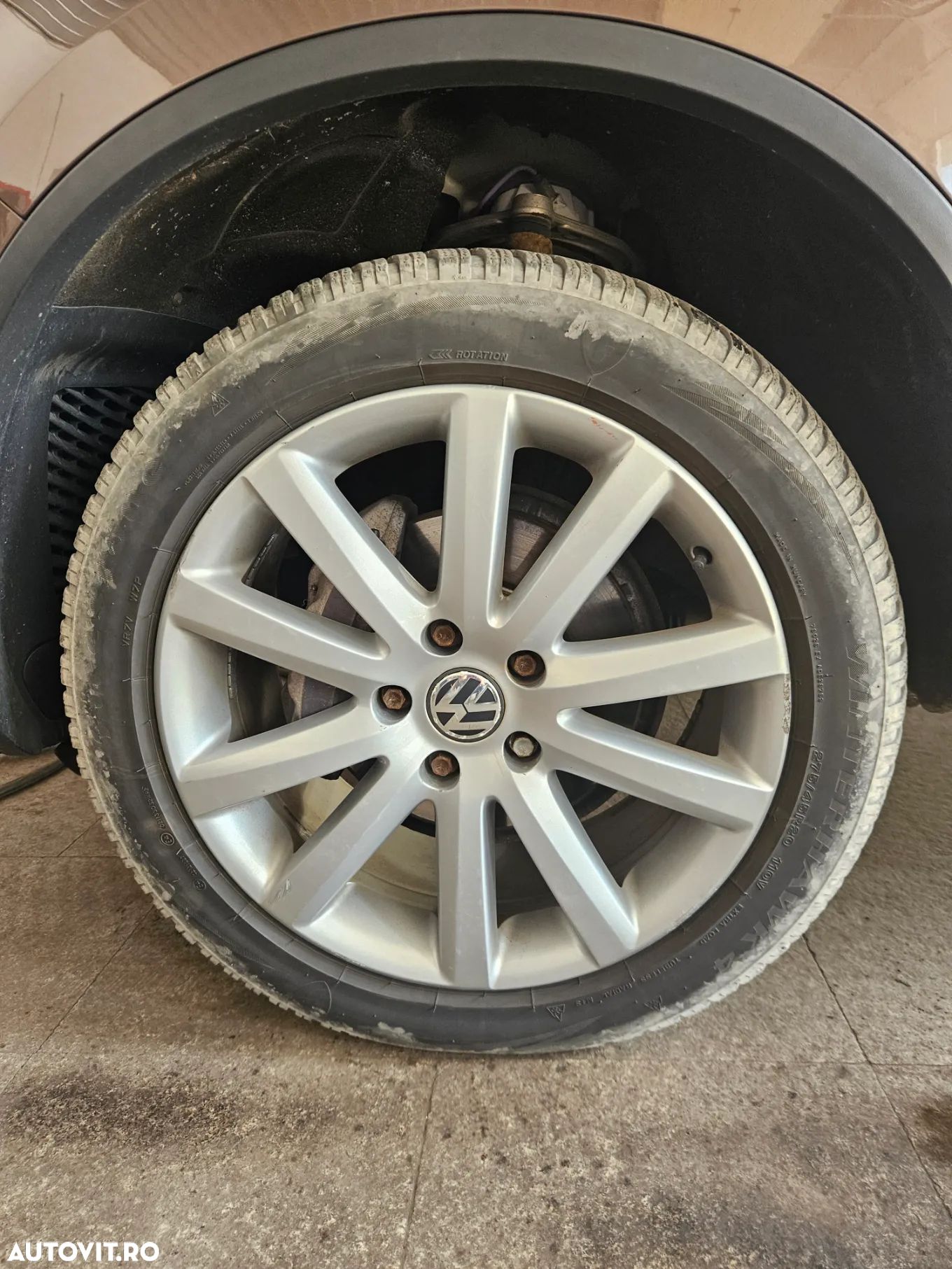 Jante aliaj 275/45/R20  cu anvelope de iarna  Touareg 7p - 1