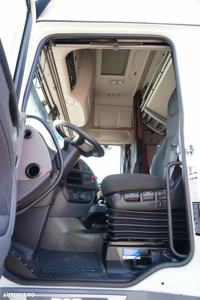 DAF XF 480 / COMBINAȚIE TANDEM / 120 M3 / PUNȚĂ RIDICATĂ / + REMORCĂ WECON / PUNȚI SAF - 28