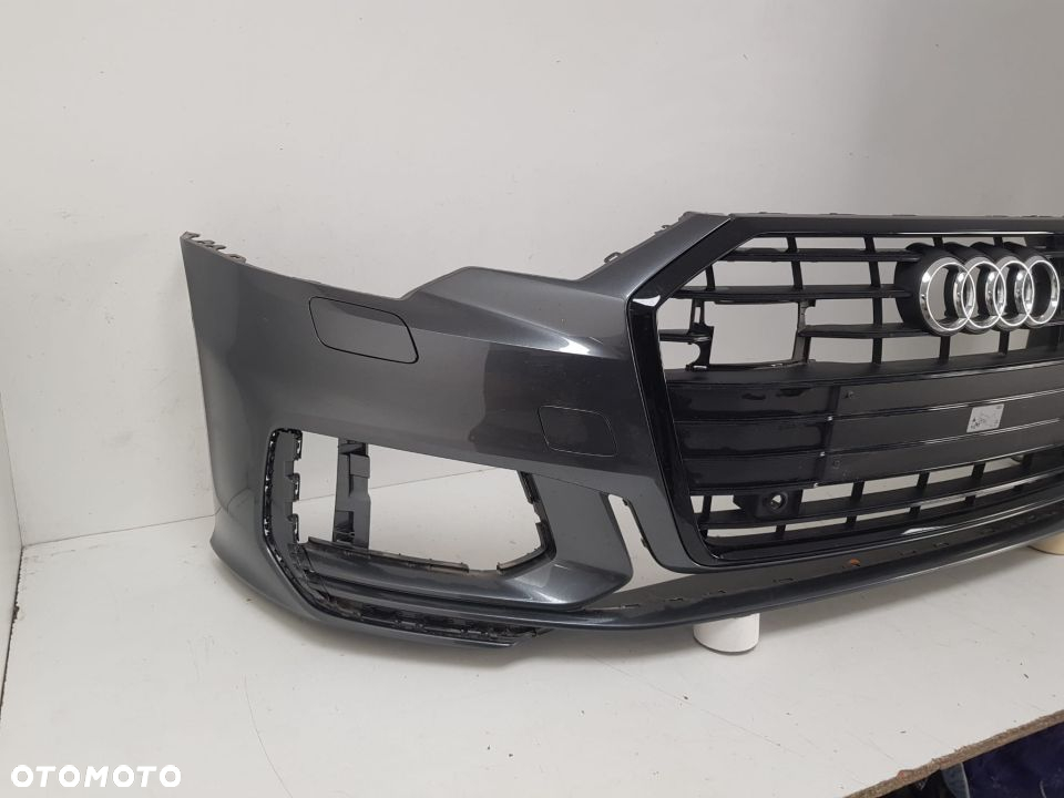 AUDI A6 C8 18- ZDERZAK PRZEDNI PRZÓD GRILL ATRAPA ACC ASSIST 6PDC IGŁA 4K0853651C - 4