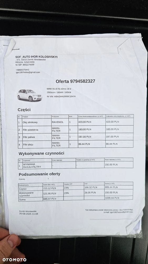 BMW X5 3.0d xDrive - 40