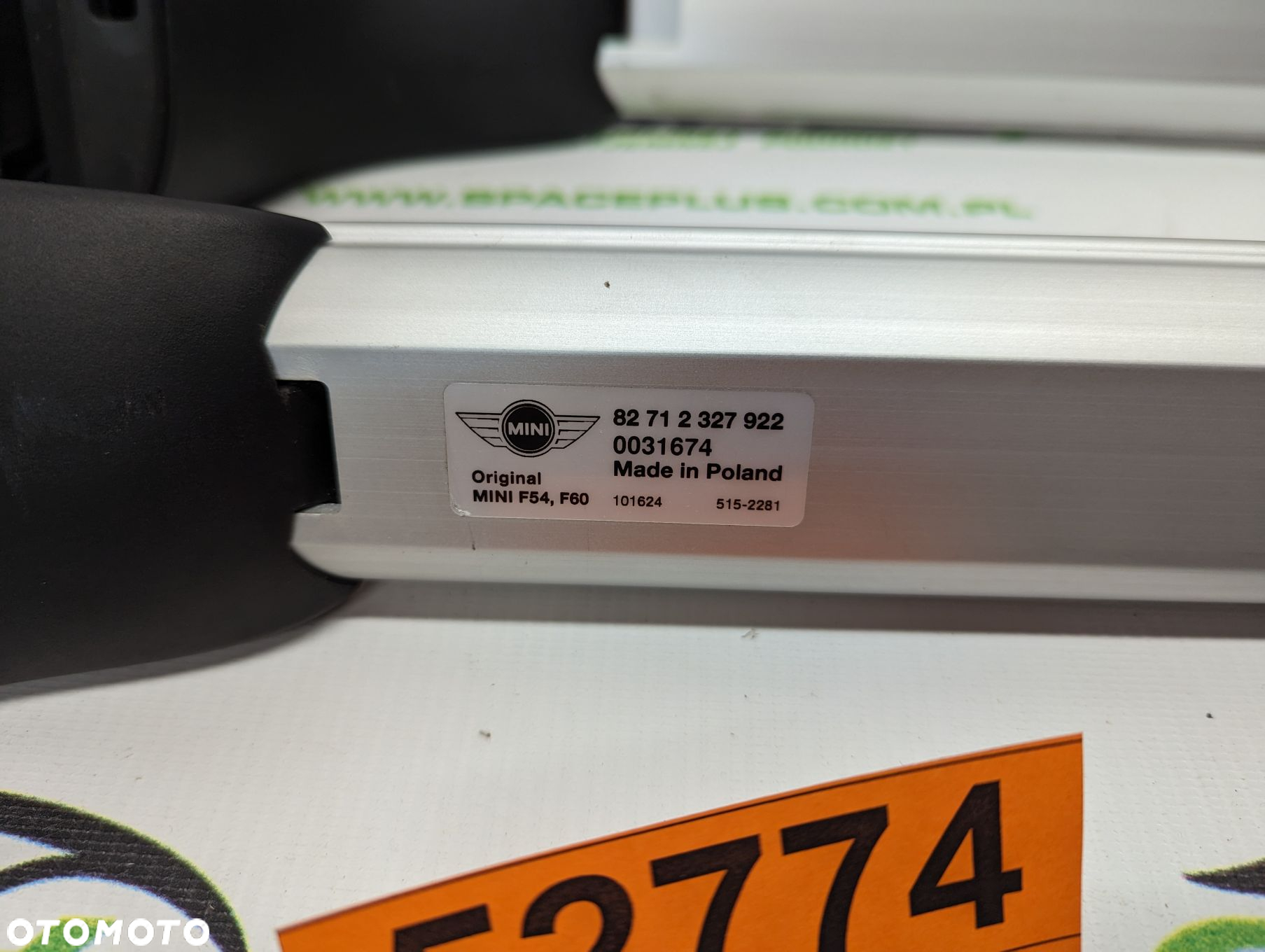 Bagażnik dachowy bazowy belki poprzeczki Mini F54, F60 - 7