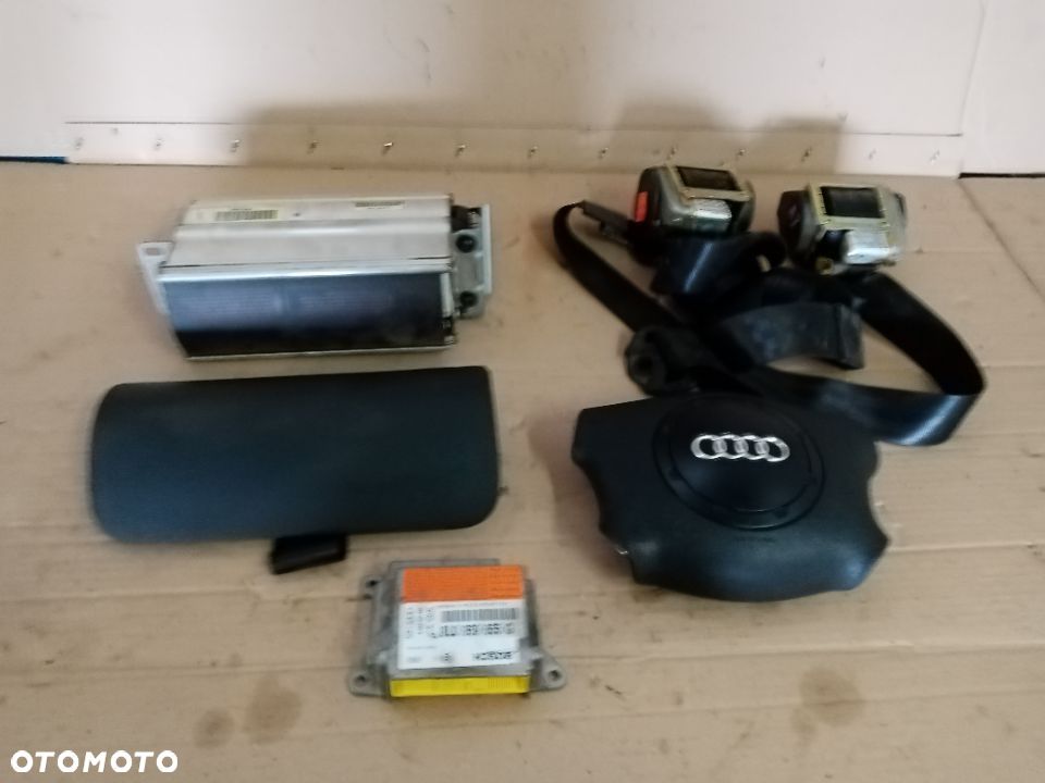 Zaślepka konsoli poduszki pasy AIRBAG zestaw naprawczy Audi A3 8L - 1