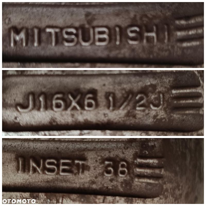 Alufelgi 5x114,3 16 Mitsubishi Outlander ASX 4szt (F9522) - 7