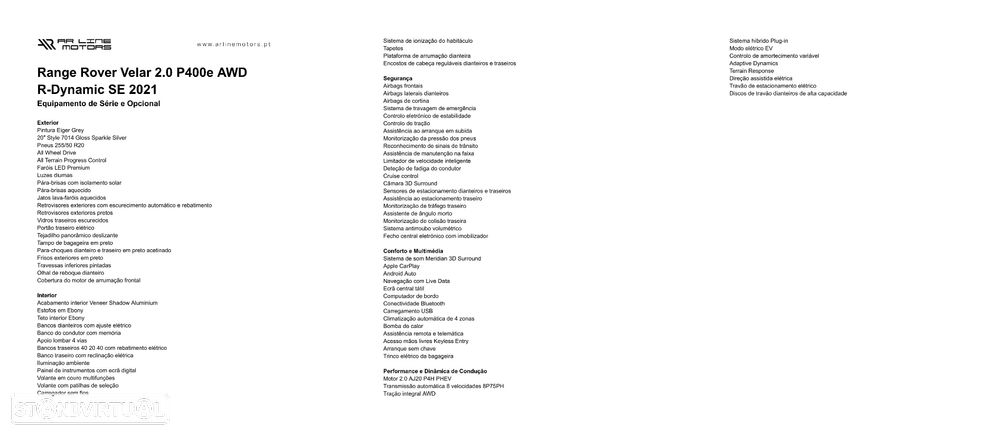 Land Rover Range Rover Velar 2.0 P400e AWD R-Dynamic SE - 60